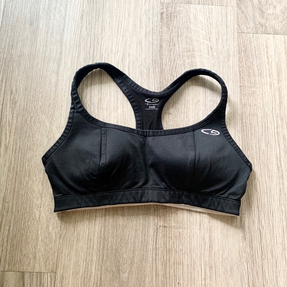 Champions black sport bras 34B